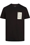Calvin Klen Serıf Box Graphıc Tee Erkek T-Shirt J30J327474