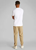 Calvin Klein Jeans Beyaz Erkek T-Shirt J30J327469YAF SHADOW LOGO TEE