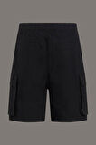 Erkek Ck Washed Cargo Şort - Siyah | 30