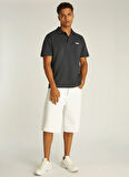 Calvin Klein Jeans Siyah Erkek Polo T-Shirt J30J327534BA1 CK LABEL POLO