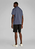 Calvin Klein Jeans Koyu Mavi Erkek Polo T-Shirt J30J327040PCP WOVEN LABEL POLO