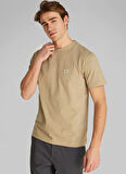 Calvin Klein Jeans Yeşil Erkek T-Shirt J30J327100HI0 WOVEN LABEL REGULAR