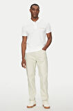 Erkek Ck Monologo Polo T-Shirt - Beyaz | XS