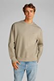 Erkek Ck Terry Sweatshirt - Bej | S