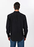Calvin Klein Jeans Siyah Erkek Gömlek J30J327585BEH WOVEN LABEL COTTON T