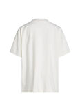 Calvin Klein Baskılı Ekru Erkek Çocuk T-Shirt IB0IB02445YAS