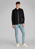 Calvin Klein Jeans Siyah Erkek Gömlek J30J327584BEH CARGO COTTON RIPSTOP