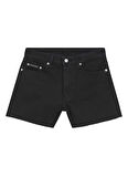 Calvin Klein Jeans Yüksek Bel Mom Fit Siyah Kadın Denim Şort J20J2251541BY