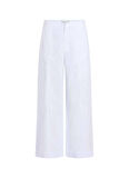 Calvin Klein Jeans Yüksek Bel Normal Beyaz Kadın Pantolon J20J225340YAA