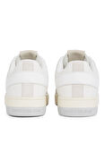 Calvin Klein Beyaz Erkek Sneaker BASKET CUP LOW LACEUP LTH MIX