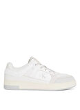 Calvin Klein Beyaz Erkek Sneaker BASKET CUP LOW LACEUP LTH MIX