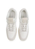 Calvin Klein Beyaz Erkek Sneaker BASKET CUP LOW LACEUP LTH MIX