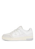 Calvin Klein Beyaz Erkek Sneaker BASKET CUP LOW LACEUP LTH MIX
