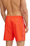 Calvin Klein Erkek Kırmızı Deniz Şort KM0KM01109 