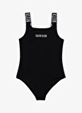 Calvin Klein Siyah Kız Çocuk Mayo KY0KY00098BEH