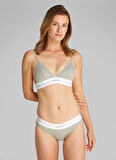Calvin Klein Gri Kadın Bikini Külot LV00QF8022P7A