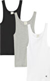 CALVIN KLEIN SCOOP NECK COTTON TANK 3PK Atlet