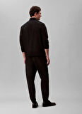 Calvin Klein Normal Bel Normal Paça Normal Siyah Erkek Pantolon LV04LB614GUB1_SLIM TECH STRETCH PUL