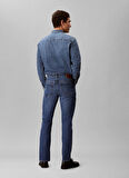 Calvin Klein Jeans Normal Bel Slim Fit Mavi Erkek Denim Pantolon LV04RB735GASA SLIM HAMPTON JEAN