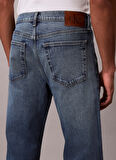 Calvin Klein Jeans Normal Bel Straight Mavi Erkek Denim Pantolon LV04RB770G587 STNDRD STRGHT TINTED