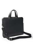 Calvin Klein Siyah Erkek Laptop Çantası MICRO PEBBLE SLIM BRIEFCASE 36