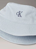 EMBRO MONOGRAM DENIM BUCKET HAT