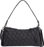CALVIN KLEIN DROP MONOGRAM LG SHOULDER BAG Omuz Çantası