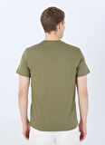 Calvin Klein Yeşil Erkek T-Shirt KM0KM01146LB6