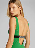 Calvin Klein Yeşil Kadın Mayo KW0KW02746L1X