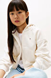 Kız Çocuk TOMMY PUFF PRINT ZIP THRU HOODIE Sweatshirts | 7 Yaş