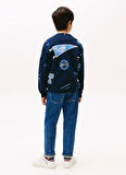 Tommy Hilfiger Baskılı Erkek Çocuk Lacivert Sweatshırt KB0KB09804C1G