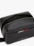 Tommy Hilfiger TH CENTRAL WASHBAG Erkek Siyah El Çantası AM0AM13524BDS