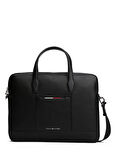 Tommy Hilfiger Siyah Erkek Laptop Çantası TH CENTRAL SLIM COMPUTER BAG