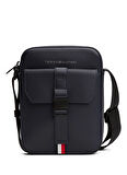 Tommy Hilfiger Lacivert Erkek Postacı Çantası TH FOUNDATION MINI REPORTER