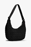 Kadın TJW Urban X-Body Quilted Omuz Çantası- Siyah | undefined