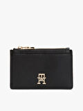 Tommy Hilfiger TH DISTINCT LONG CC HOLDER Kadın Siyah Kartlık AW0AW17481BDS