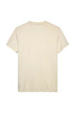 Erkek Slim Fit Minimal Logo T-Shirt - Bej | L
