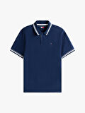 TOMMY HILFIGER Erkek  Lacivert Polo Yaka T-Shirt DM0DM21846 C1G