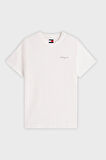 TOMMY HILFIGER Erkek Marka Logolu Pamuklu Günlük Kullanıma Uygun Beyaz1 T-Shirt DM0DM21780 YBL