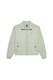 Kadın Tjw Regular Fit Zip Cotton Fermuarlı Ceket - Açık Yeşil | XS