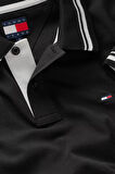 Erkek Tipped Polo Yaka T-Shirt - Siyah | L