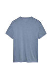 Erkek TJM Regular Badge EXT T-Shirt - Mavi | XL