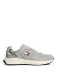 Tommy Hilfiger Gri Erkek Sneaker TJM RUNNER MIX MATERIAL