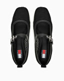 Tommy Hilfiger Baisley Örgü Tasarımlı MaryJane Kadın Balerin Ayakkabı | 38