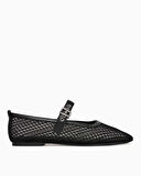 Tommy Hilfiger Baisley Örgü Tasarımlı MaryJane Kadın Balerin Ayakkabı | 39