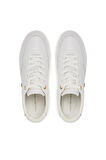 Tommy Jeans Kadın Sneaker Ayakkabı-FW0FW08758White/Gold