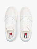 Tommy Jeans TJW RETRO BASKET SNEAKER Kadın Beyaz Sneaker EN0EN028180K9