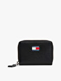 Tommy Jeans TJW MUST SMALL ZA Kadın Siyah Cüzdan AW0AW17642BDS