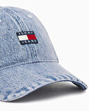 Tommy Hilfiger Eskitilmiş Kot Kadın Şapka | STD