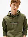 TOMMY HILFIGER Erkek  Yeşil Sweatshirt MW0MW40534 PLI